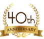 40周年ロゴ